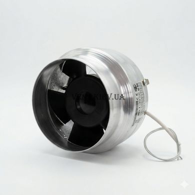 Канальний вентилятор 100 мм &ndash; MMotors VOK 120/100 (+140&deg;C) високотемпературний для саун та бань